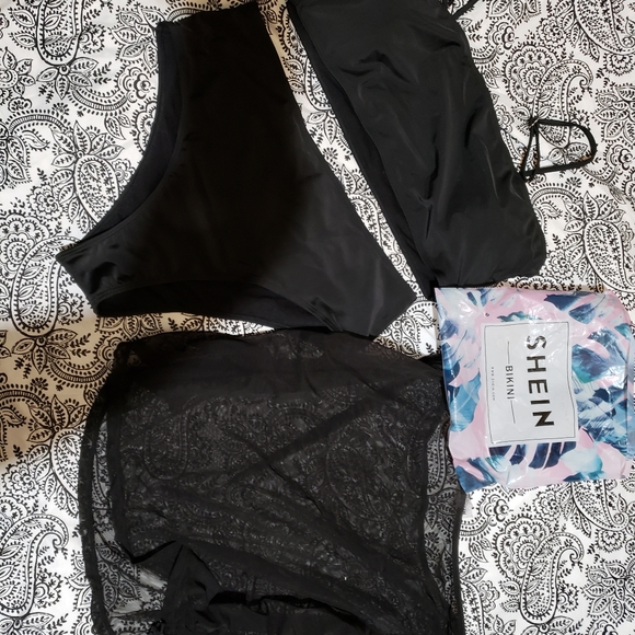 SHEIN 3 PIECE BIKINI - Picture 2 of 2